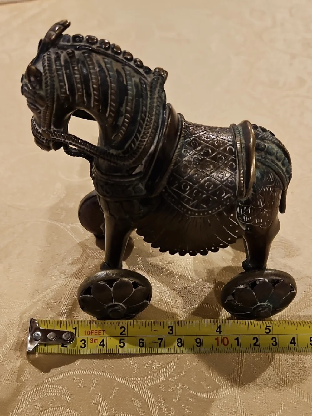 Antique/Vintage 19th Century Bronze Sacred Indian Merwari Horse